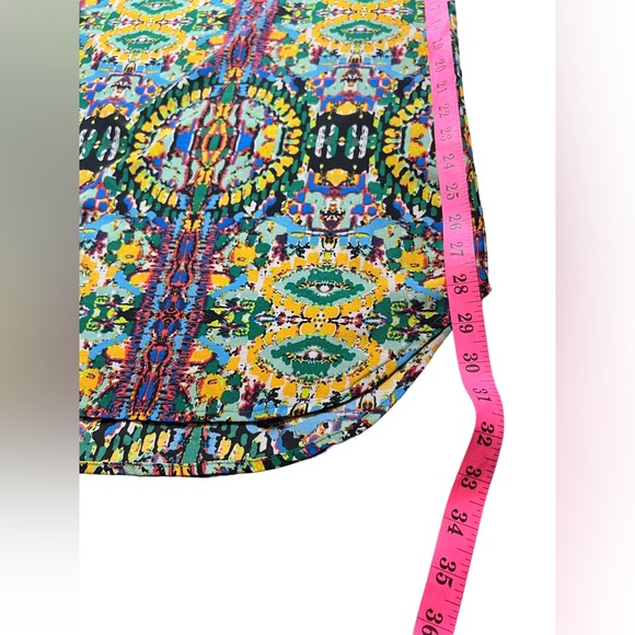 Multicolored Boho Above the knee dress, Size Large - Picture 5 of 8